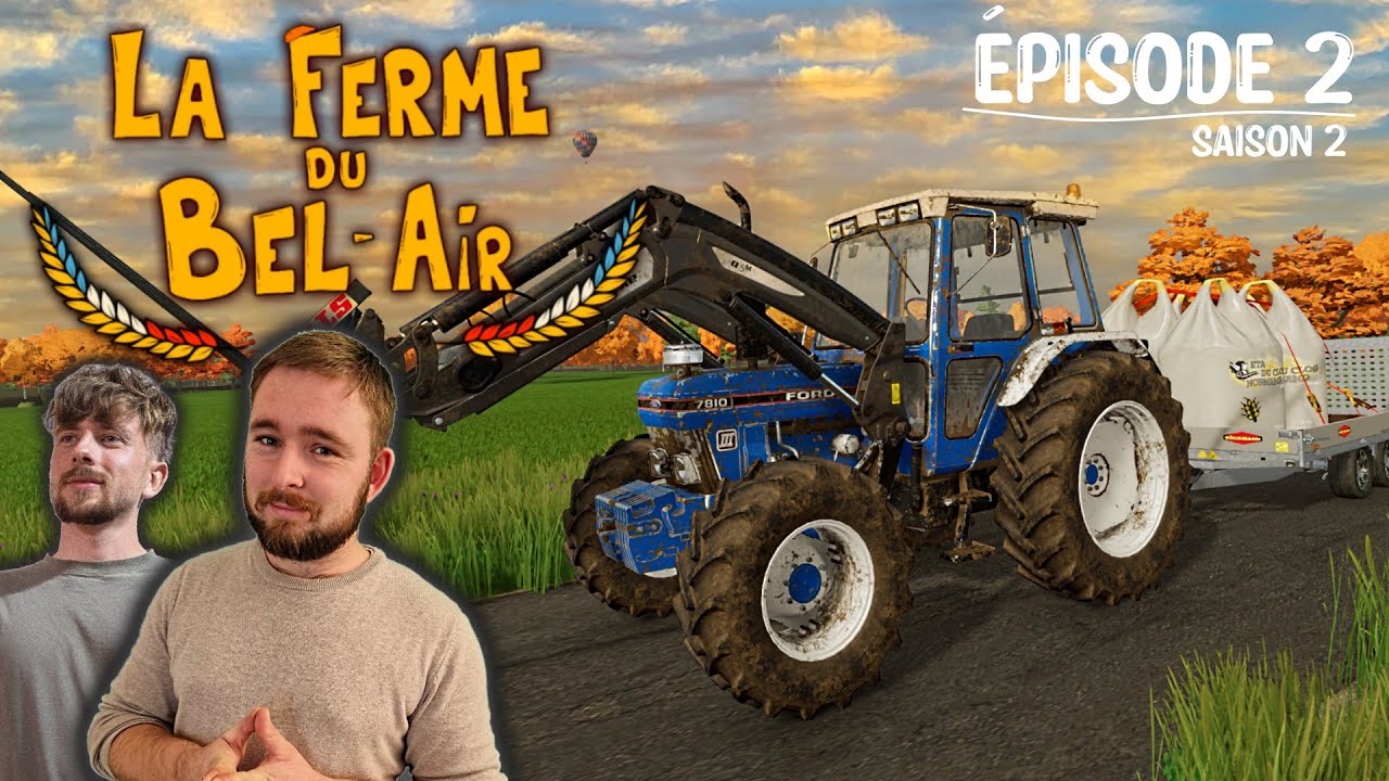 LA FERME DU BEL-AIR - Saison 2 ep.2 | Les semences sont prêtes ! feat. Germain