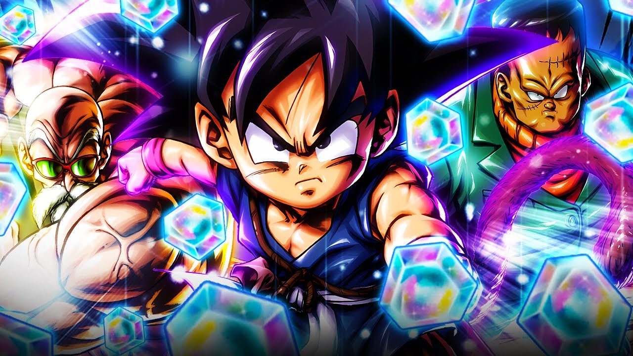 (Dragon Ball Legends) MYSTICAL SUMMONS FOR LF KID GOKU, ROSHI, AND ANDROID 8!