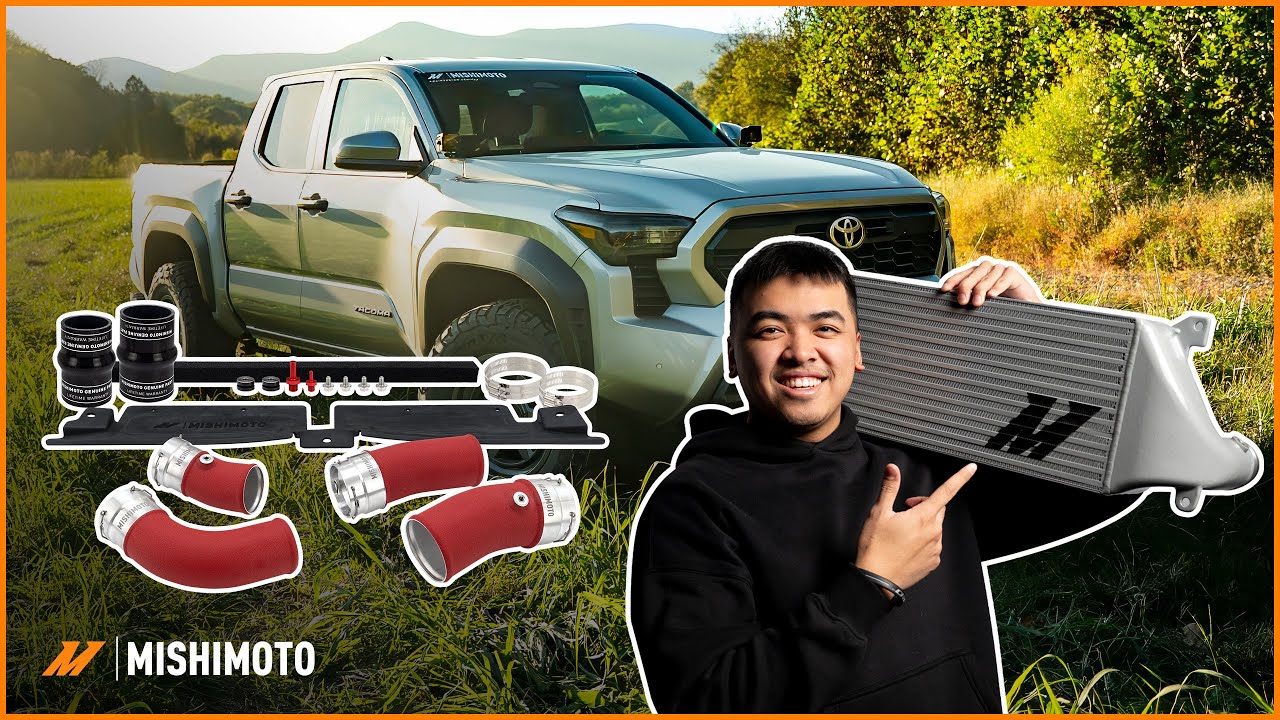 Stop Losing Power: Mishimoto Intercooler Kit for the Toyota Tacoma (2024+)