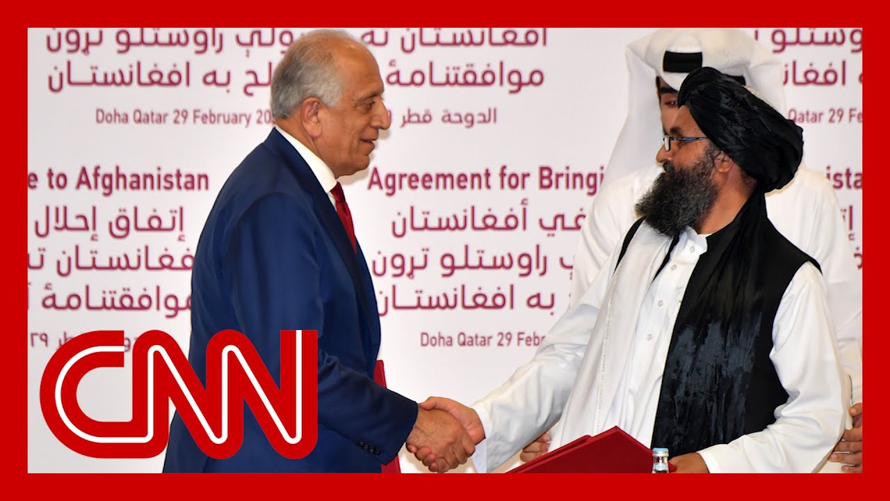 US signs historic deal with Taliban