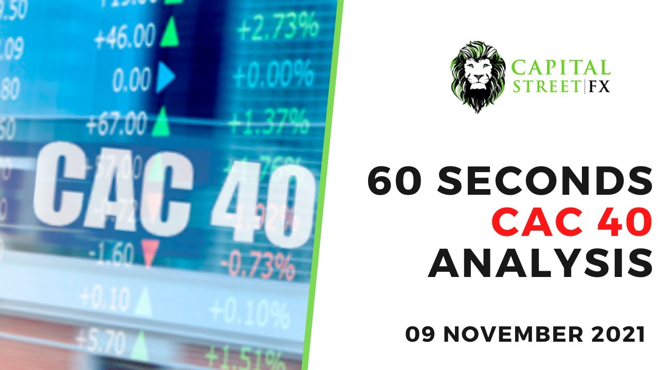 [CAC 40 Index Price] Technical Analysis By Capital Street FX - November 09, 2021