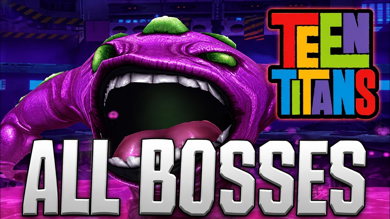 Teen Titans All Bosses | Boss Fights  (PS2, GCN, XBOX)