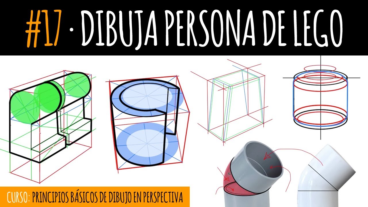 Dibuja persona de lego (Curso de dibujo)