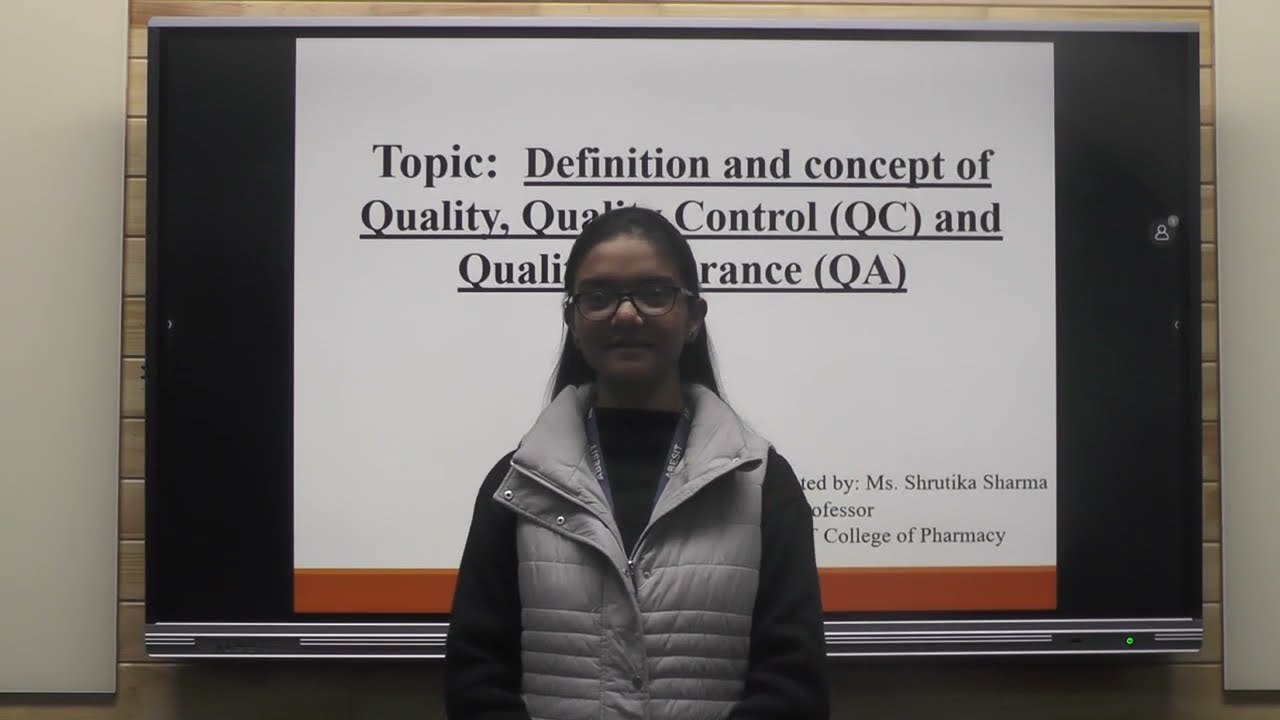QC & QA | Differences in Industry |  ABESIT COP