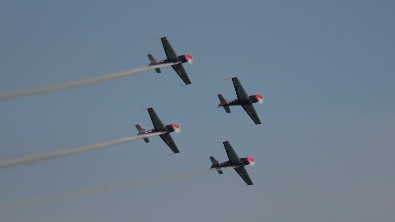 The Blades Aerobatic Display Team - Eastbourne 'Airbourne' Airshow 2018