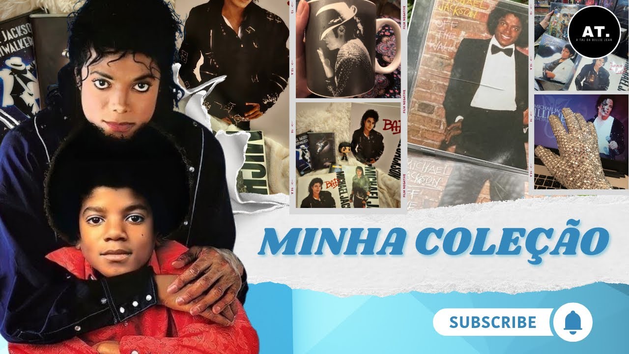 Minha coleção do Michael jackson parte 1