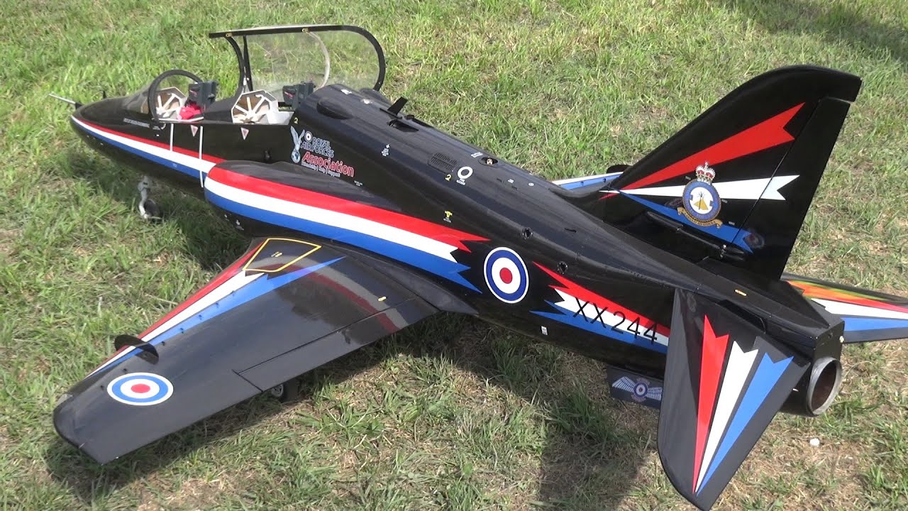 Nice detailed RC Turbine Jet Model BAE Hawk