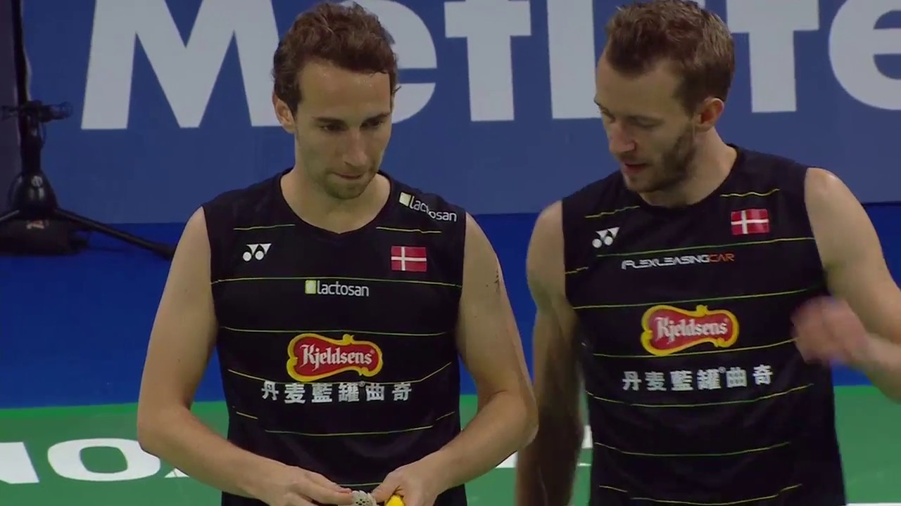 Yonex Denmark Open 2016 | Badminton QF M5-MD | Iva/Soz vs Boe/Mog