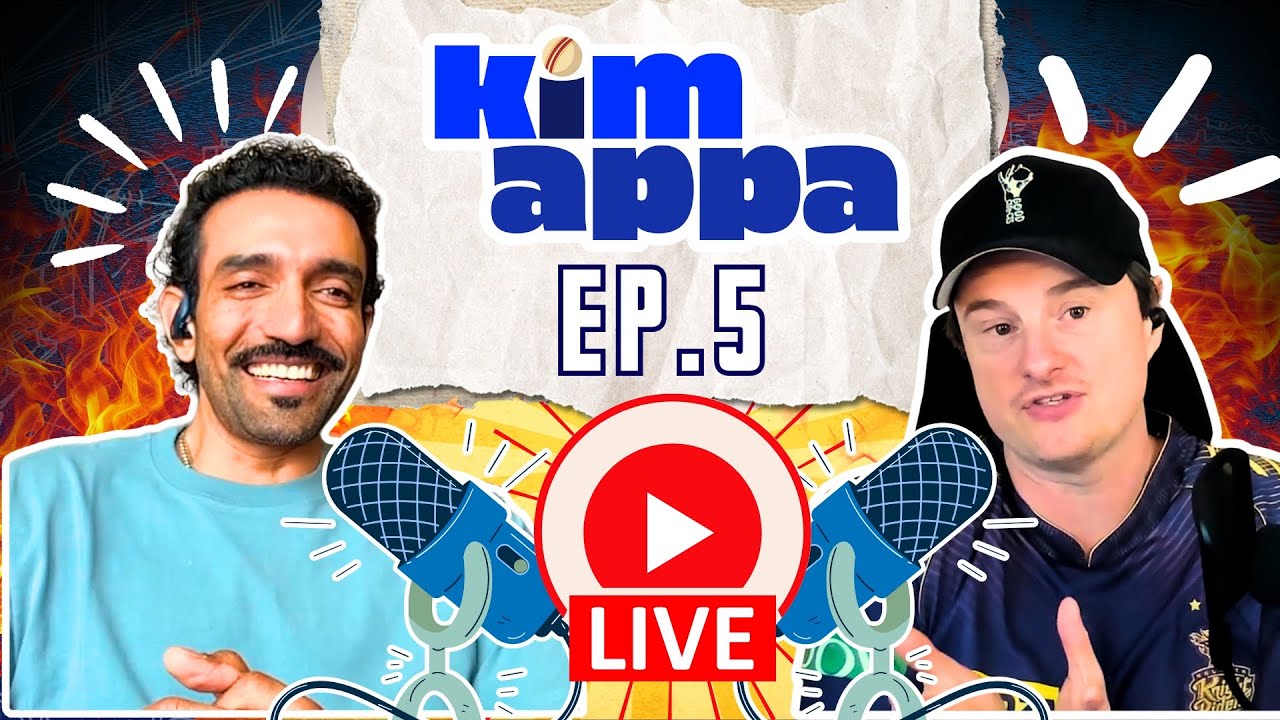 The KimAppa show with Jarrod Kimber and Robin Uthappa | Ep 5 | #ipl2025 #cricket