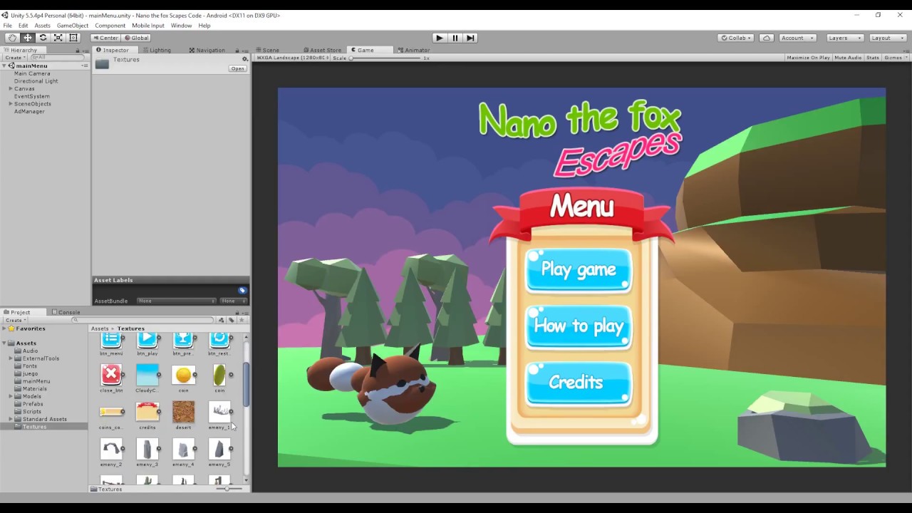 Compilar y firmar un apk en unity 5.5 para google play store
