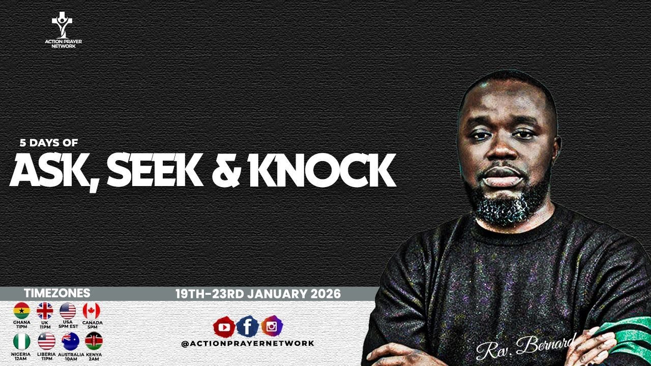 ASK ,SEEK & KNOCK || Day 01 || With Rev Bernard