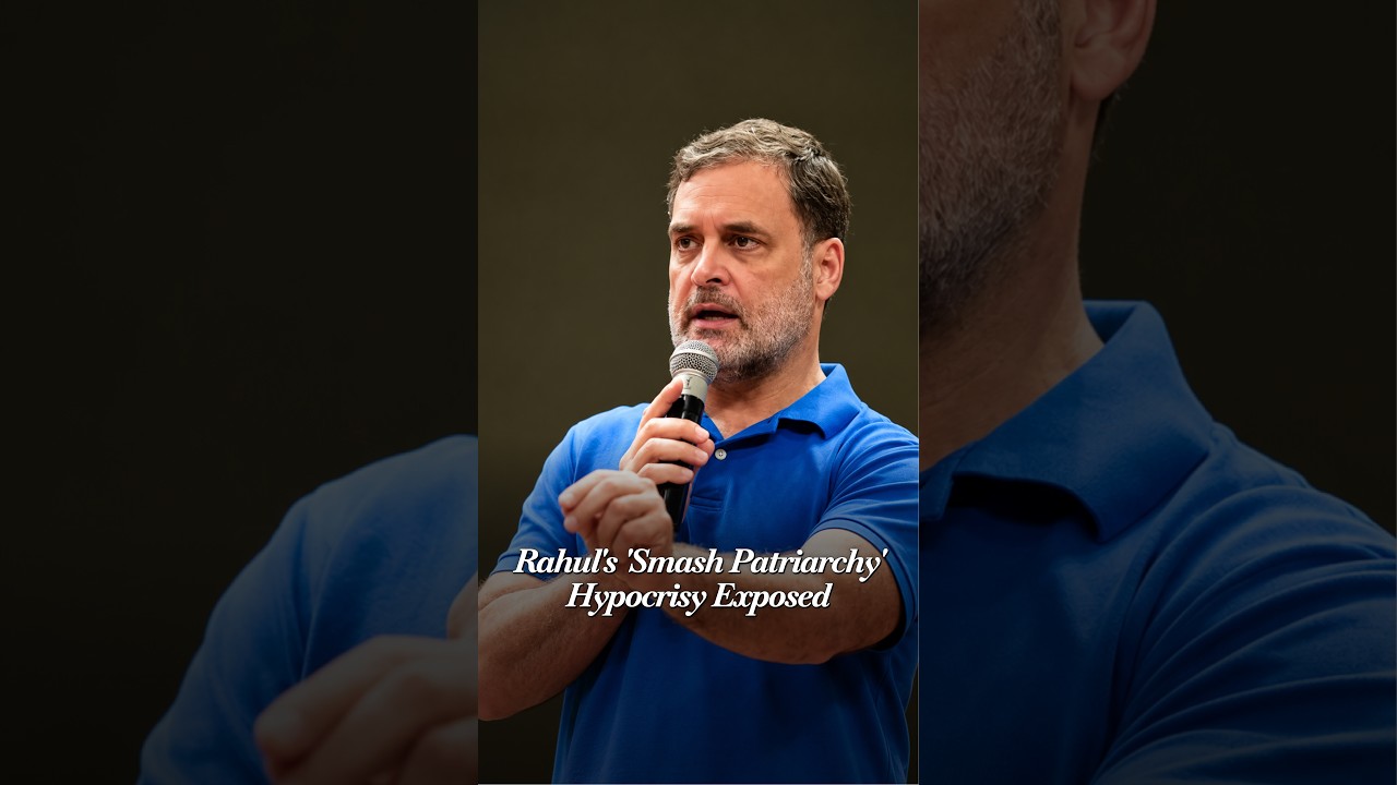 'Grave Injustice': BJP Hits Out at Rahul Gandhi Over 'Smash Patriarchy' Hypocrisy