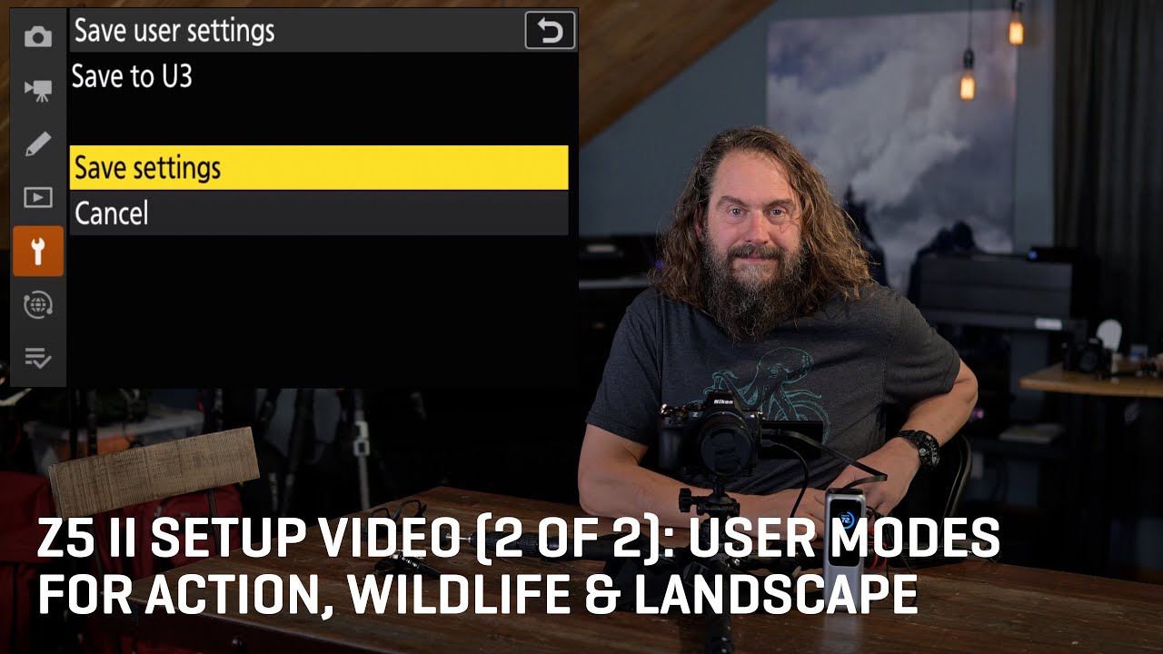 Z5 II Setup Video (2 of 2) User Modes for Action, Wildlife & Landscape