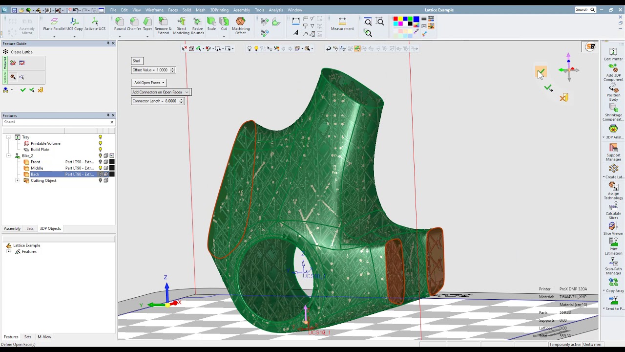 3DXpert Lattice and Infills