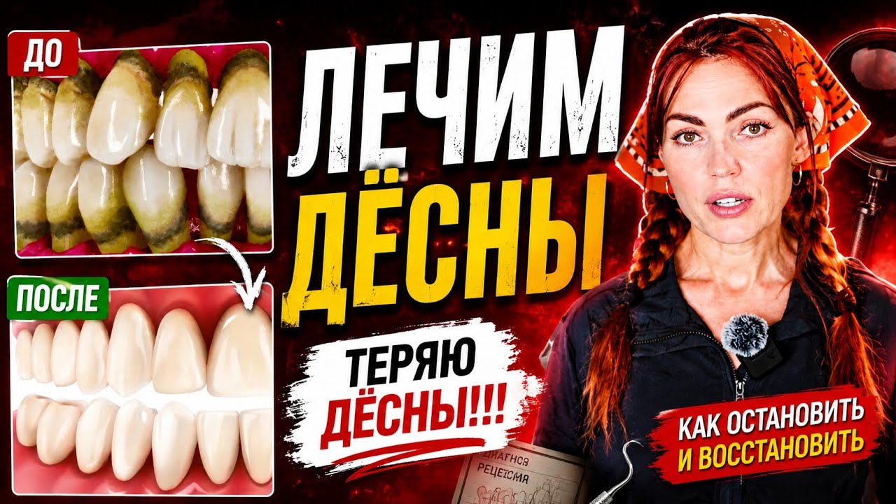 Лечим гингивит и пародонтит