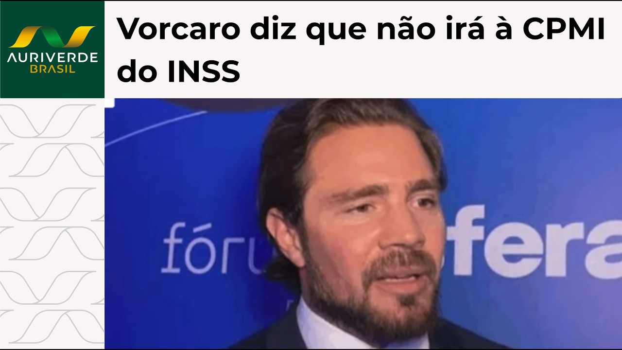 Daniel Vorcaro comunica defesa que não vai comparecer à CPMI do INSS