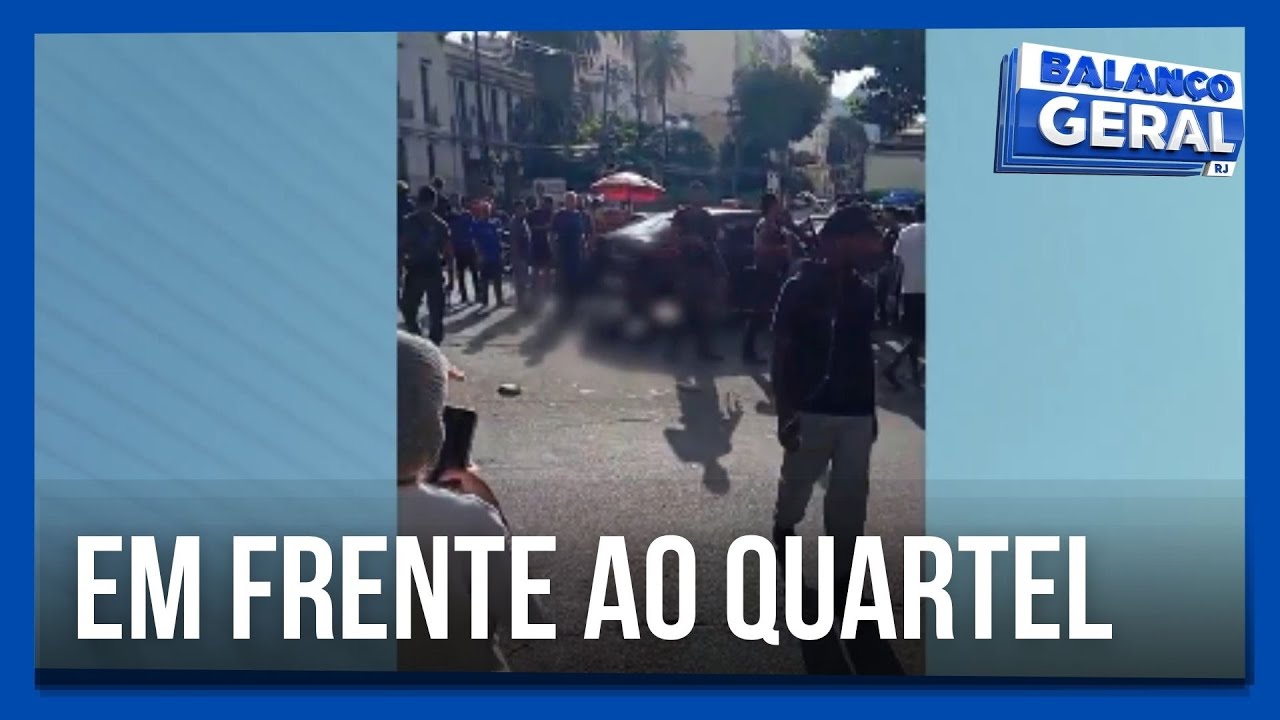 MILITARES DO EXÉRCITO MATARAM UM BANDIDO DURANTE UM ASSALTO NA TIJUCA