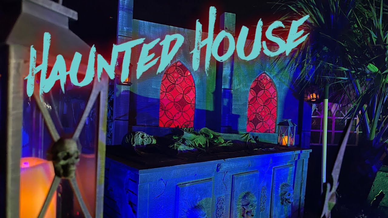 Walkthrough Nightmare Lane home haunt 2024