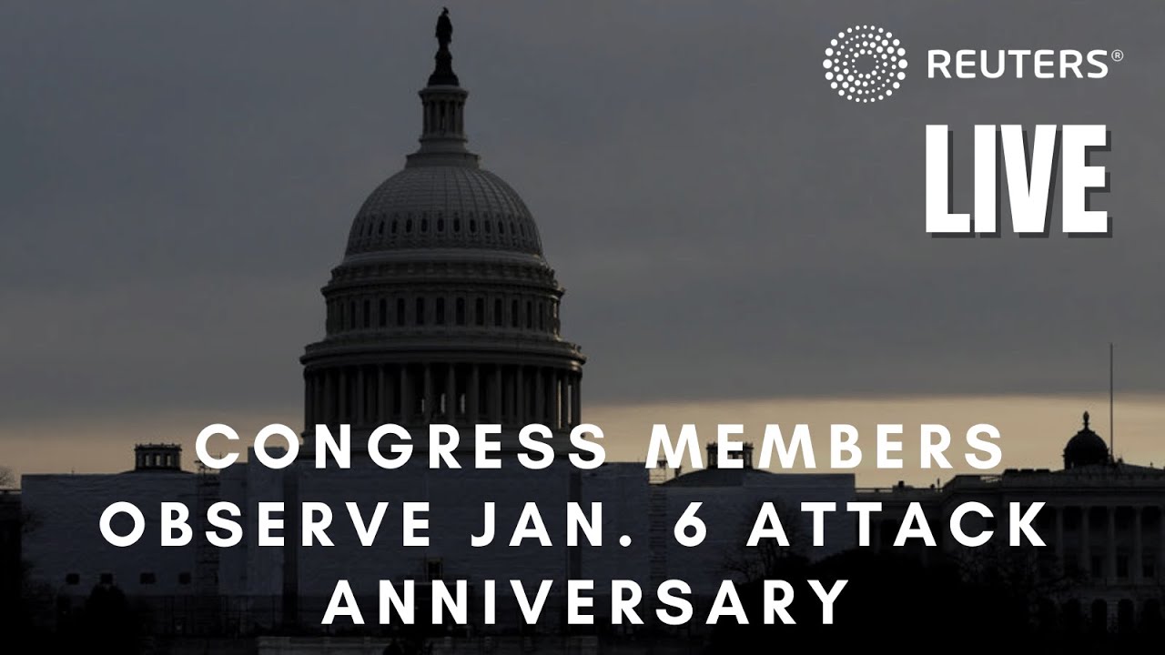 LIVE: Members of Congress observe anniversary of Jan. 6 attack