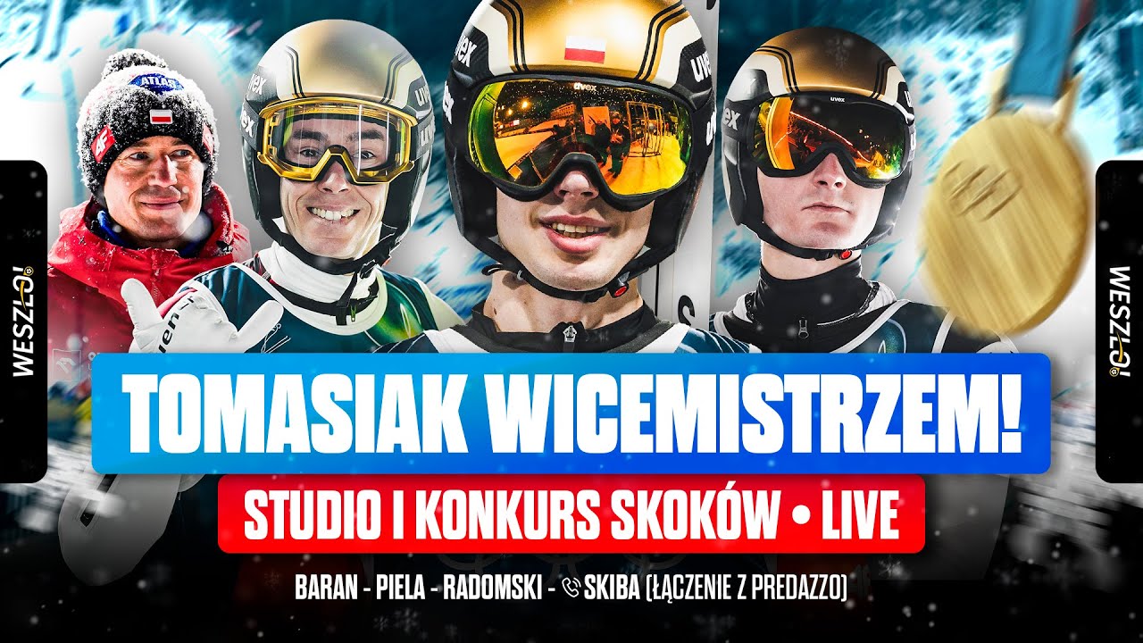 🔴  TOMASIAK 0,1 PKT OD MEDALU! ZA MOMENT II SERIA KONKURSU IO + STUDIO LIVE: BARAN, PIELA, RADOMSKI