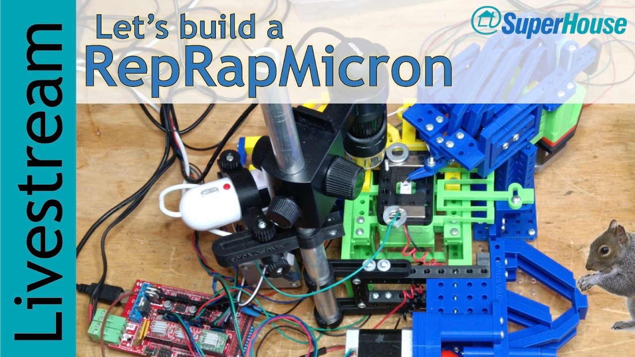 Home Automation Hangout 2026-02-15: Let's build a RepRapMicron!