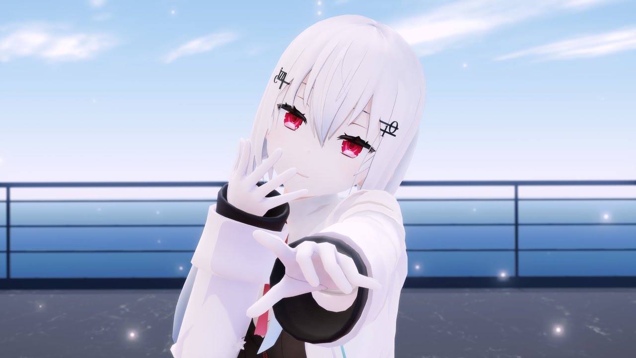 【MMD】『群青』葉加瀬冬雪 Hakase Fuyuki 【にじさんじ/Nijisanji】2160p 4K