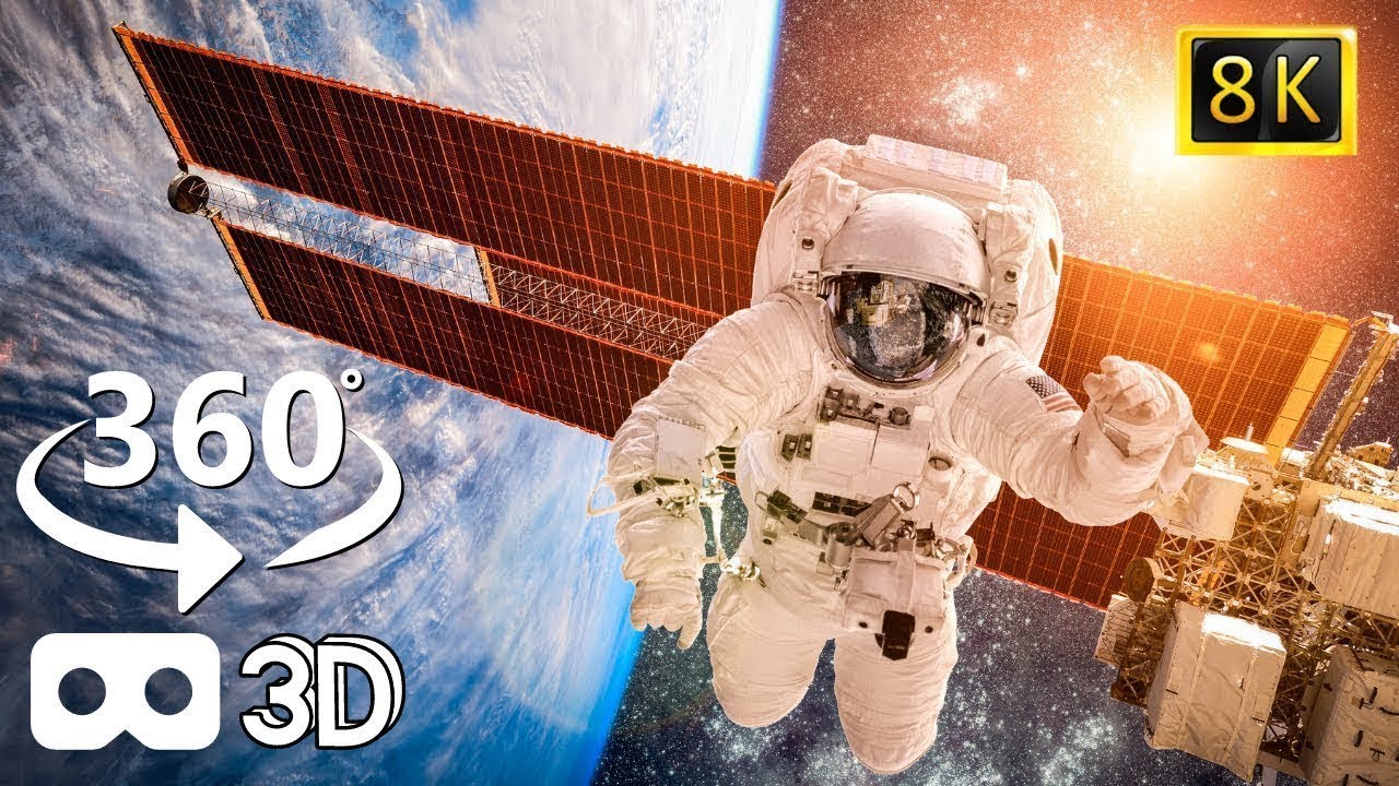 VR 360&deg; Space station Astronaut Spacewalk Experience | VR PRO GLASSES