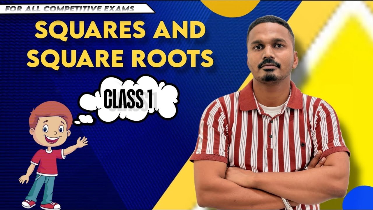CLASS 1 SQUARE | TARGET COMPLETE MATHS| ALL COMPETITIVE EXAMS | Maths tricks in One Shot #maths