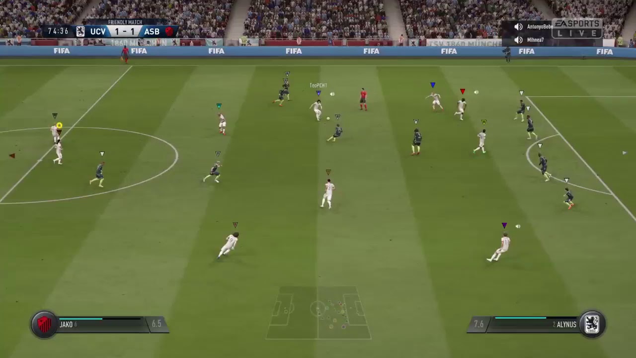 Asalt Bucuresti eSports vs Universitatea Craiova eSports | FIFA 19 Pro Clubs VPG Liga I Romania