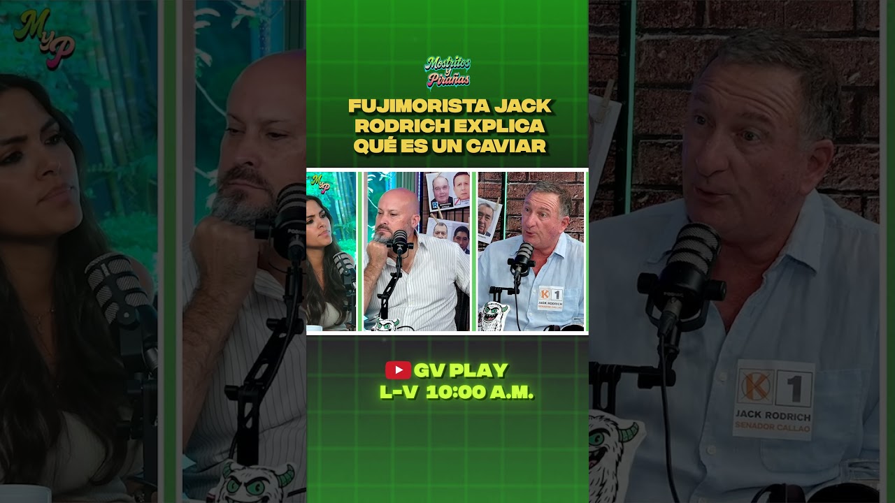 FUJIMORISTA JACK RODRICH EXPLICA QU&Eacute; ES UN CAVIAR Y CUALES SON LOS M&Eacute;RITOS DE KEIKO FUJIMORI