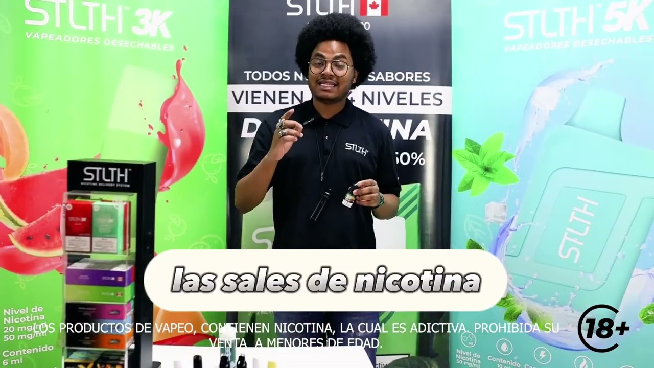 Tipos de Nicotina | STLTH VAPE COLOMBIA