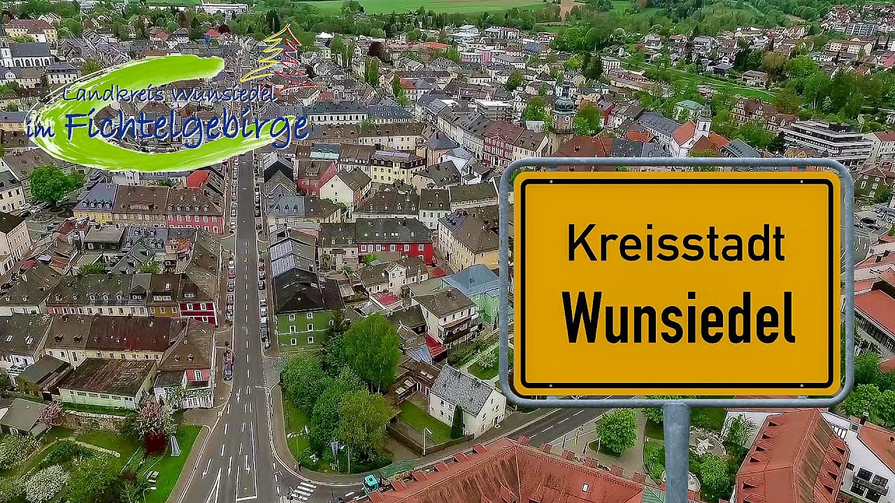 Die Kreisstadt Wunsiedel