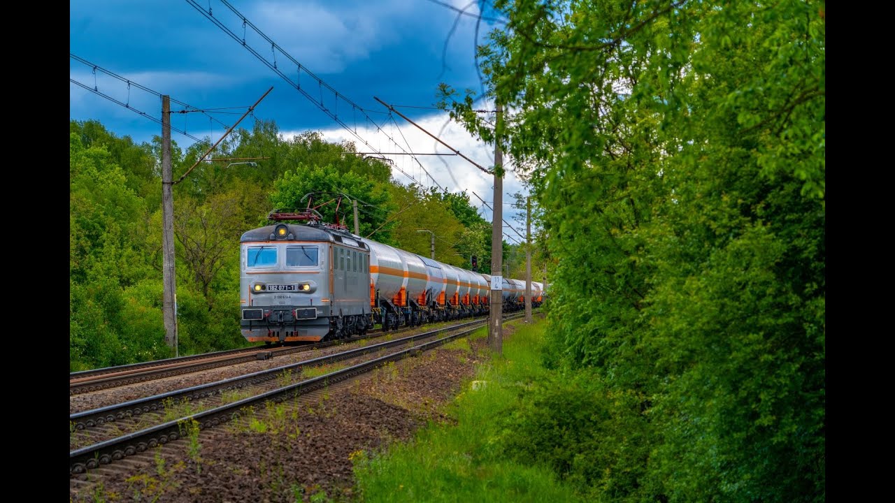[CTL Logistic] Dwa przejazdy Skody 182 071-1 z cysternami gazowymi | Poznań Zieliniec