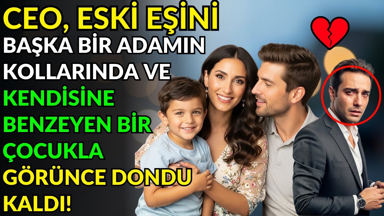 CEO, ESKİ EŞİNİ BAŞKA BİR ADAMIN KOLLARINDA VE KENDİSİNE BENZEYEN BİR ÇOCUKLA GÖRÜNCE DONDU KALDI!