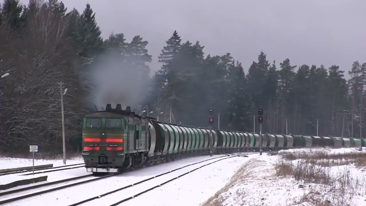 Kolej w Rosji i jej nerwowi maszyniści :p
