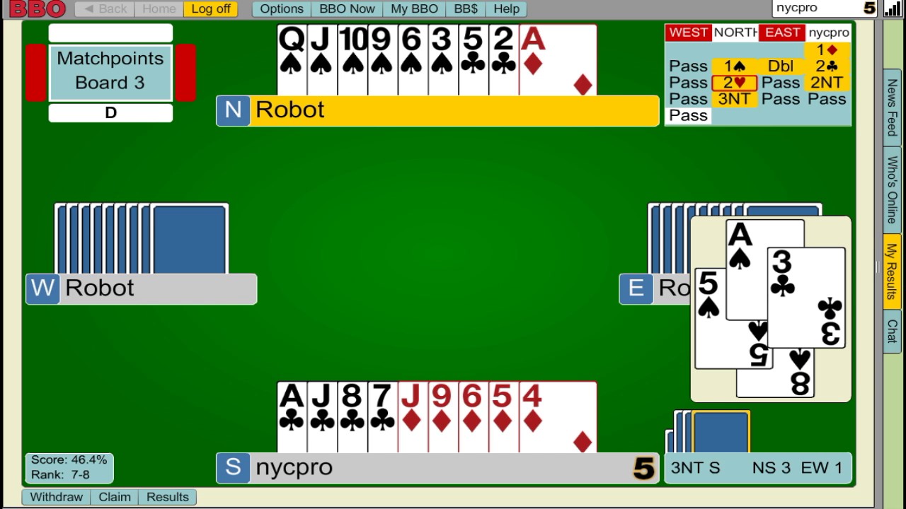 Watch as Rob gives you his thoughts during a live Tournament