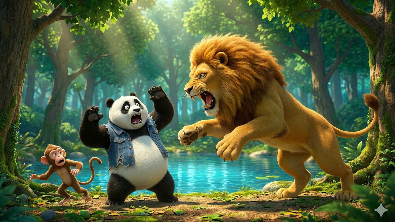 Panda & Monkey: Heroes of the Last River
