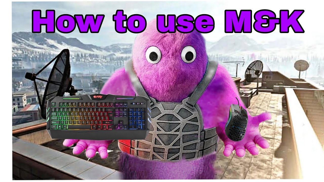 Warzone mobile Red magic how to use mouse and keyboard