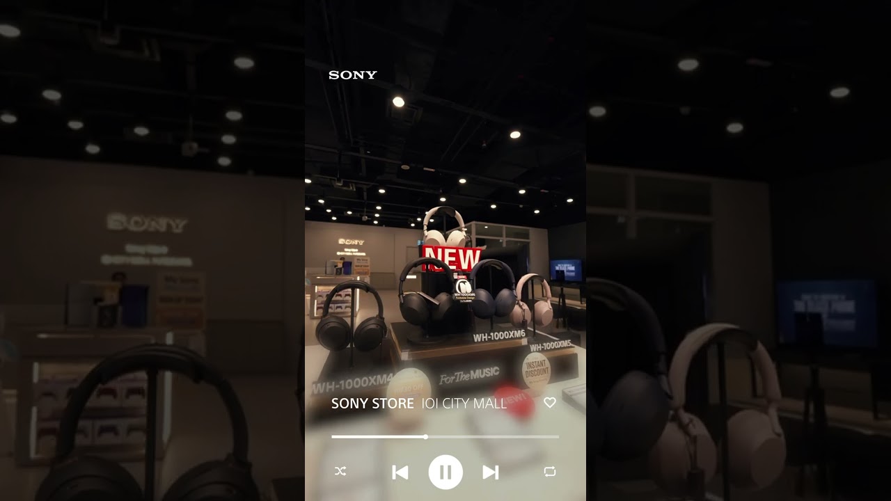 Sony&rsquo;s New Store at IOI City Mall!