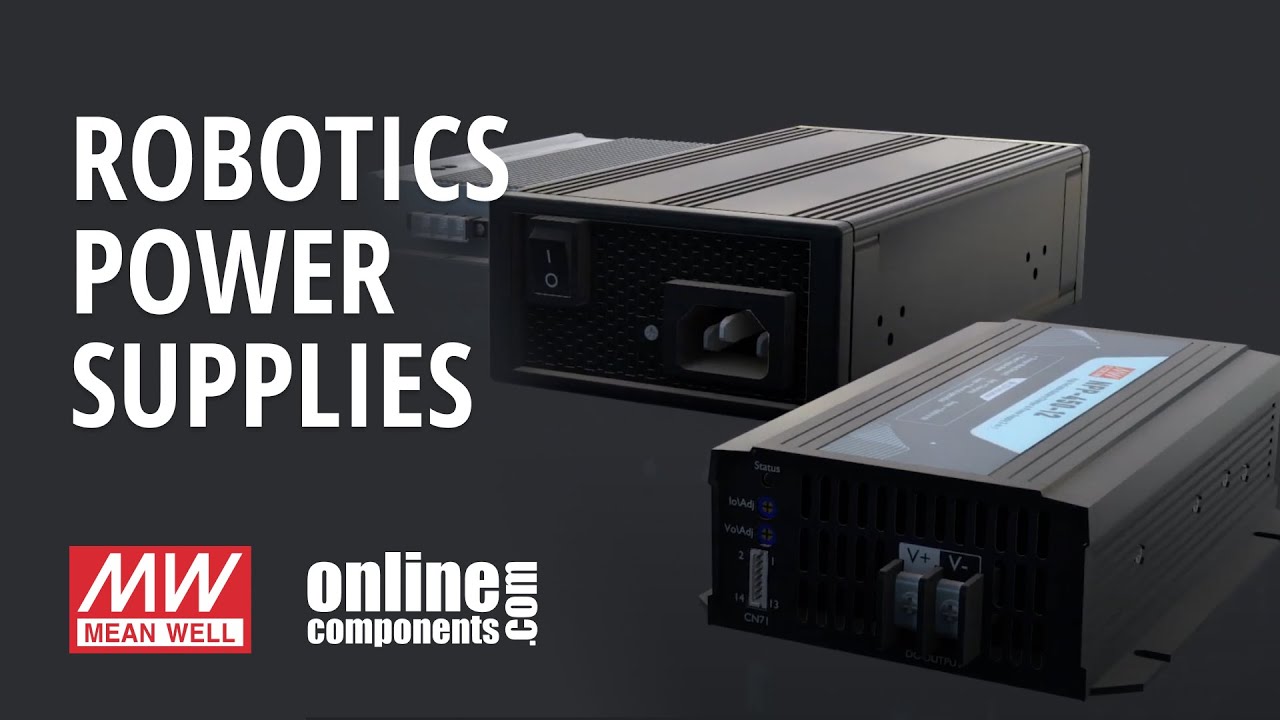 MEAN WELL Power Supplies for Robotics Applications