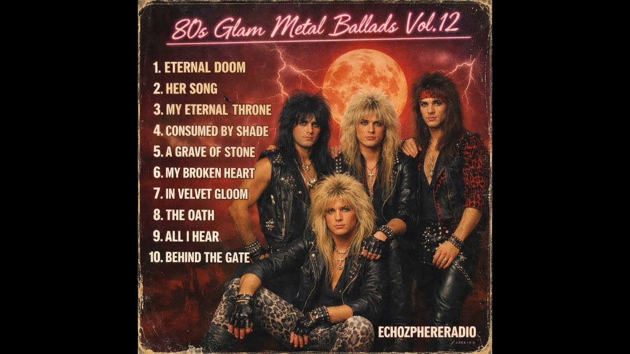 80s Glam Metal Ballads Vol.12 – Power Ballads from the Golden Age of Rock