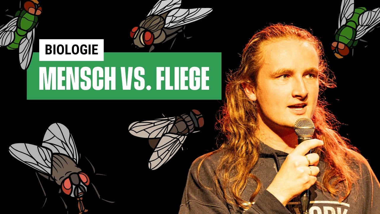 Pürierte Fliegen für bessere Verdauung? (Paul Bischof – Science Slam)