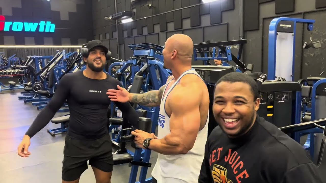 TREINO PESADO E MUITA RESENHA NO CT DA GROWTH 