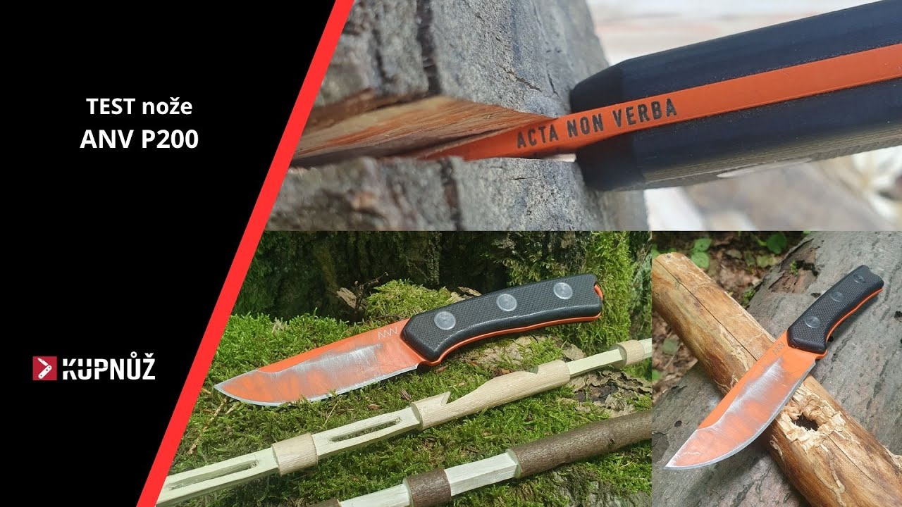 Test nože ACTA NON VERBA ANV P200
