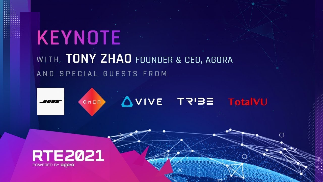 RTE2021 Keynote: Creating More Natural Human-to-Human Connections Around the Globe