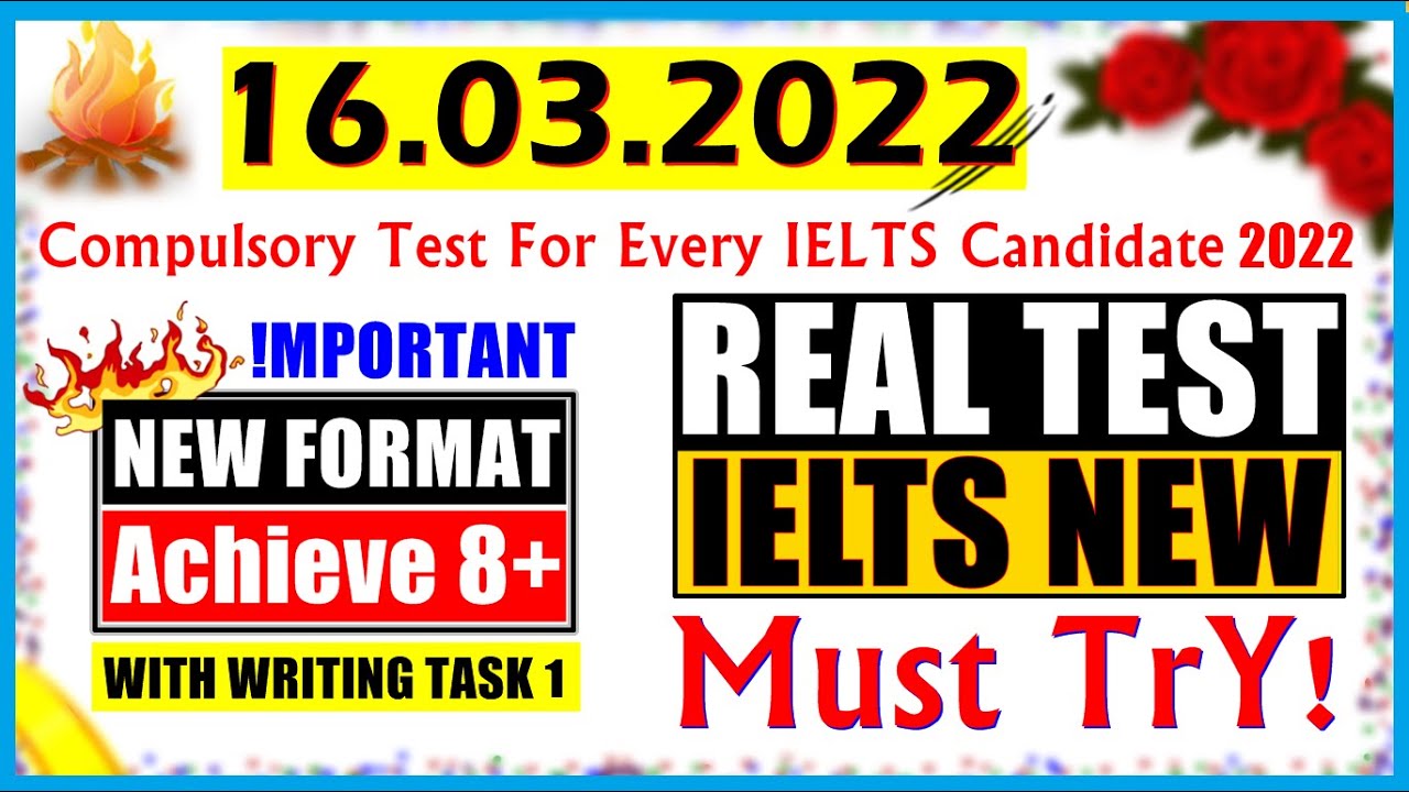 IELTS LISTENING PRACTICE TEST 2022 WITH ANSWERS | 16.03.2022
