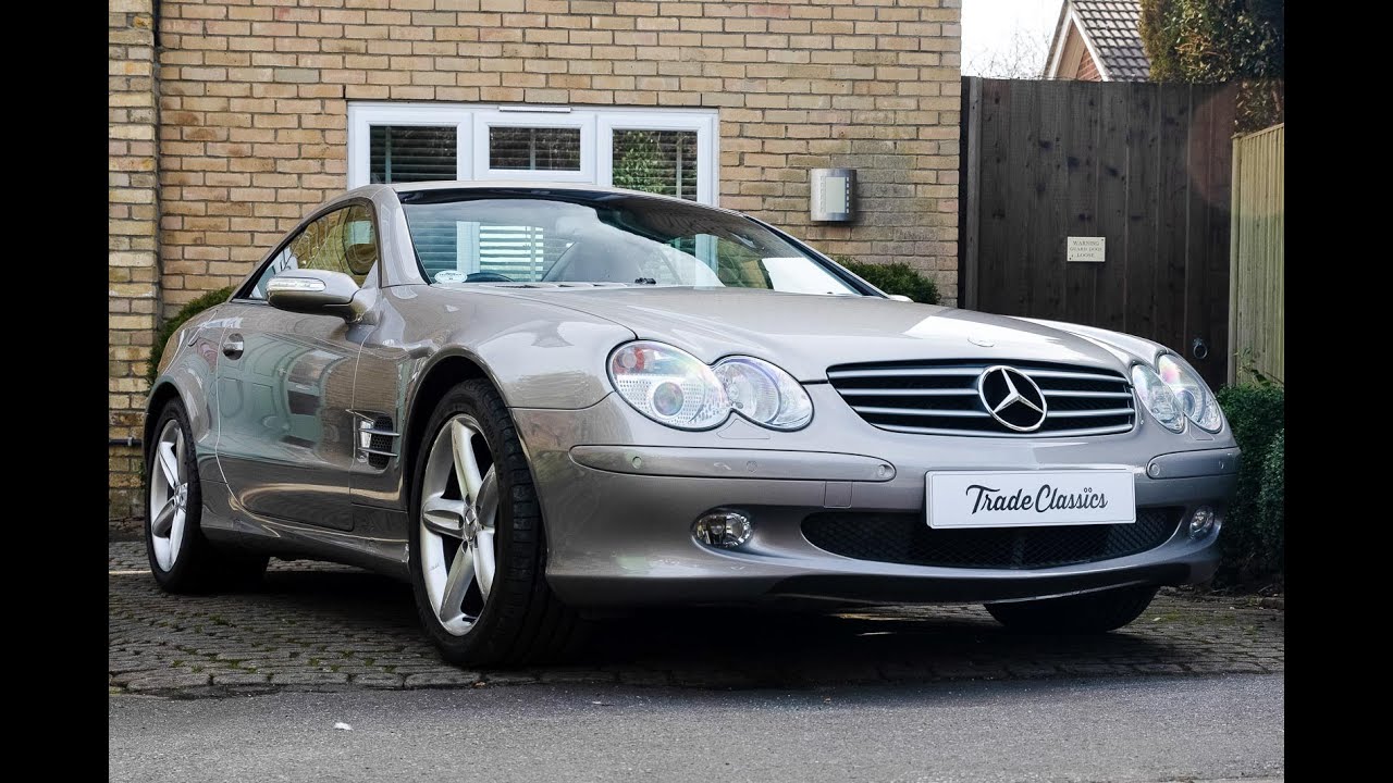 2004 Mercedes Benz SL500 R230   Exterior Review