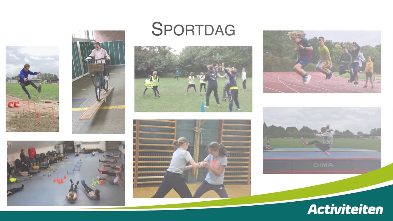 Activiteiten in het eerste jaar!