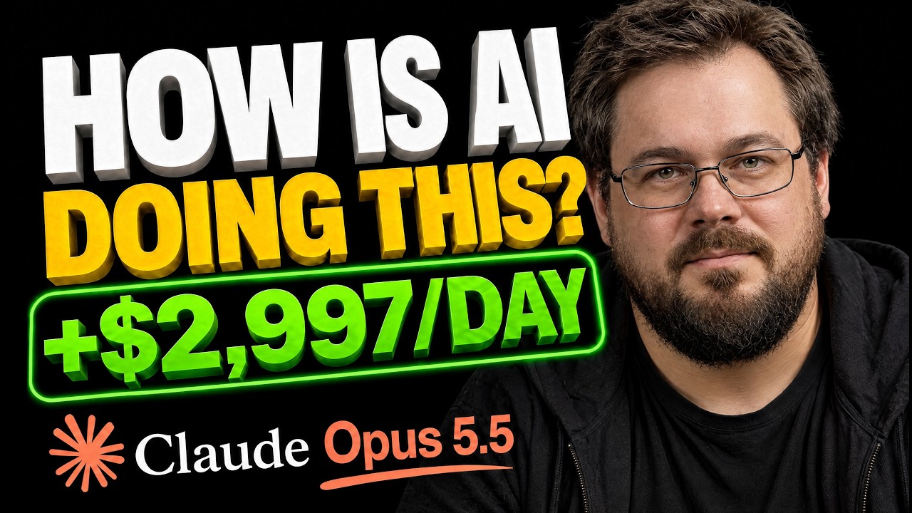 Я создал AI-торгового бота с помощью Claude AI Opus 5.5 &mdash; $2,9 тыс. за 24 часа (полное руководство)