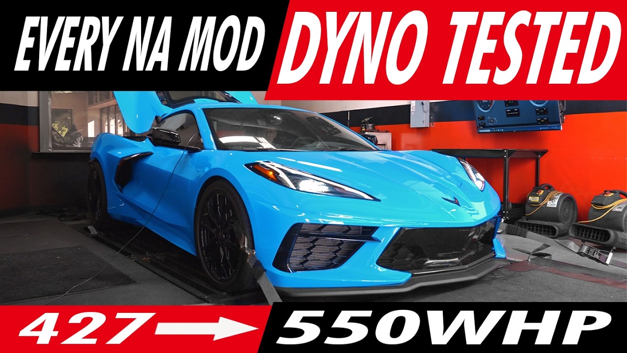 C8 Corvette Back-to-Back Dyno Test | Bolt-Ons, Cam & Flex Fuel Compared